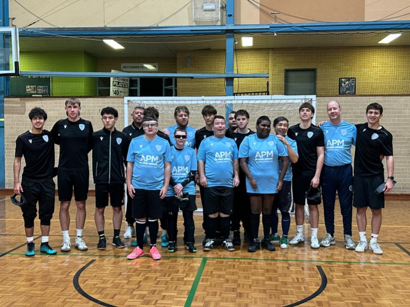 BLIND TEAM TACKLE OUR YOUTH TEAMS