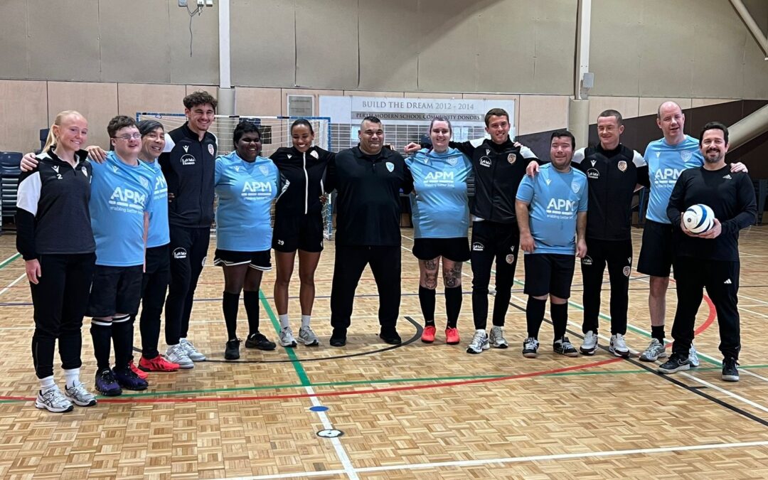 BLIND TEAM DEFEATS PERTH GLORY